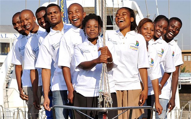 Clipper Race: Sapinda Rainbow Project helps give underprivileged South Africans confidence at sea Clipper Race: Sapinda Rainbow Project helps give underprivileged South Africans confidence at sea
